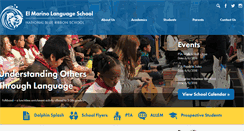 Desktop Screenshot of elmarino.ccusd.org